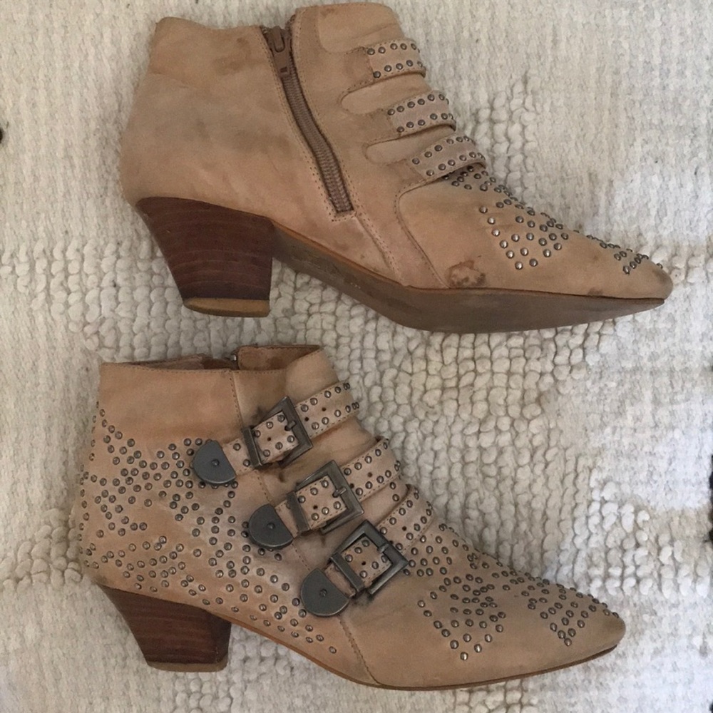 Jeffrey Campbell studded starburst booties